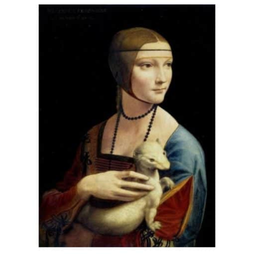 The Lady with an Ermine by Leonardo da Vinci 1489