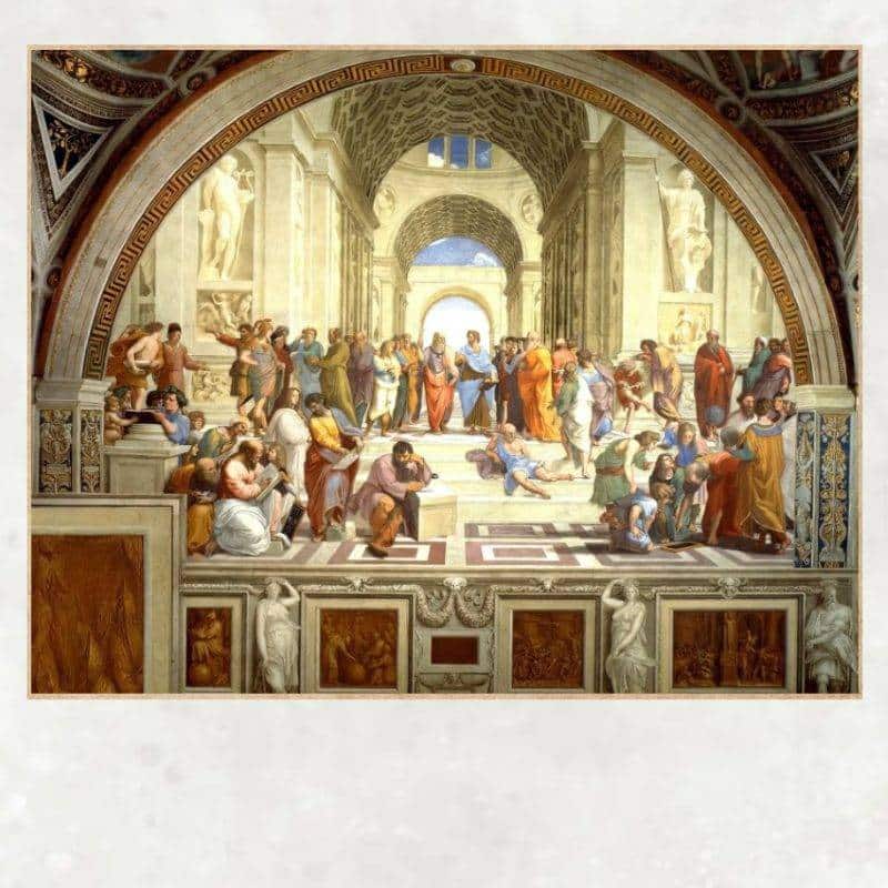 The School of Athens by Raphael 1511