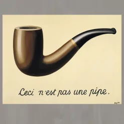 The Treachery of Images This Is Not a Pipe by René Magritte 1929