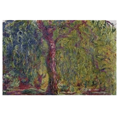 Weeping Willow by Cloude Monet 1919