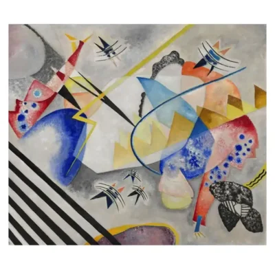 White Center by Wassily Kandinsky 1921 Printed on Canvas - Image 2