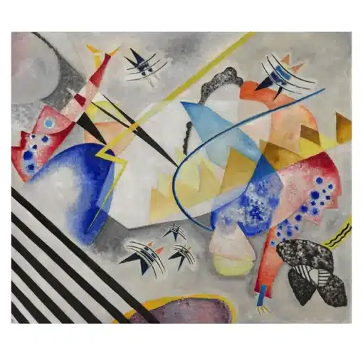 White Center by Wassily Kandinsky 1921 Printed on Canvas - Image 2