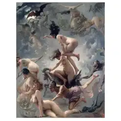 Witches going to their Sabbath by Luis Ricardo Falero 1878