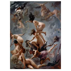 Witches on the Sabbath by Luis Ricardo Falero 1878