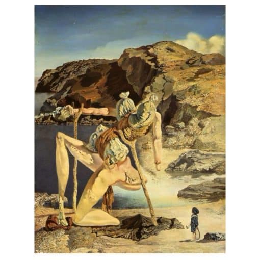 Great Paintings by Salvador Dalí Printed on Canvas - Image 12