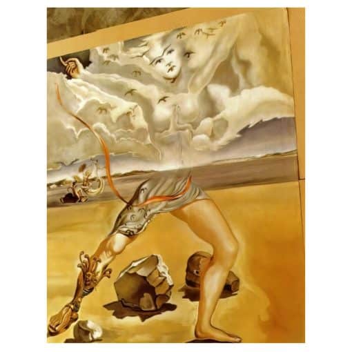 Great Paintings by Salvador Dalí Printed on Canvas - Image 10