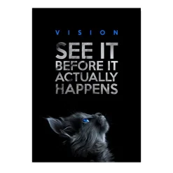 Animal Motivation Wall Art Printed on Canvas - Image 12