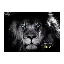 Animal Motivation Wall Art Printed on Canvas - Image 13