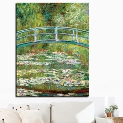 Bridge Over a Pond of Water Lilies by Claude Monet 1899