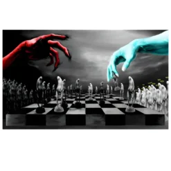 Chess Good vs Evil Players Artwork