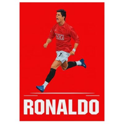 Popular Football Players Wall Art Printed on Canvas - Image 2