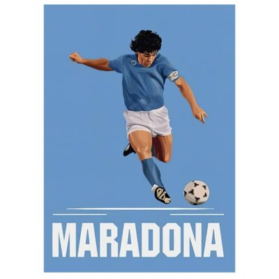 Popular Football Players Wall Art Printed on Canvas - Image 15