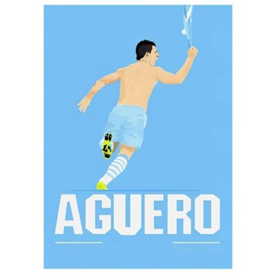 Popular Football Players Wall Art Printed on Canvas - Image 19