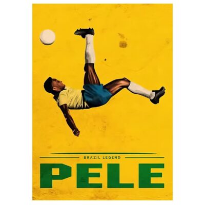 Popular Football Players Wall Art Printed on Canvas - Image 25