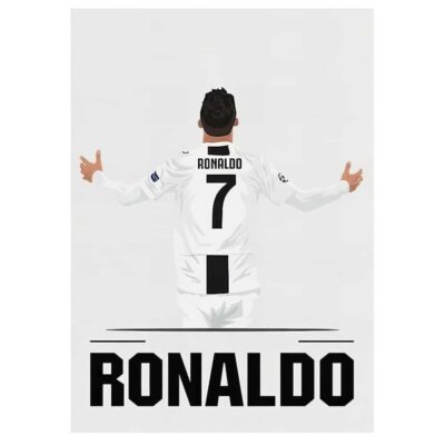 Popular Football Players Wall Art Printed on Canvas - Image 6