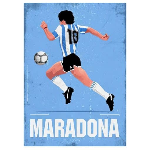 Popular Football Players Wall Art Printed on Canvas - Image 9