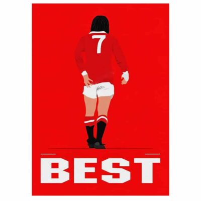 Popular Football Players Wall Art Printed on Canvas - Image 10