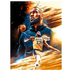 LeBron James Basketball Player