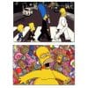 Simpson Family On Abbey Road