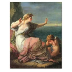 Ariadne Left on The Island of Naxos by Angelica Kauffmann 1780