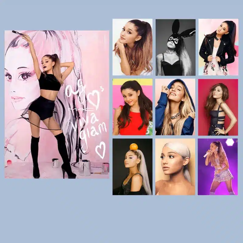 Ariana Grande Singer Artwork Printed on Canvas