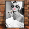 Audrey Hepburn Wall Art Picture Printed on Canvas