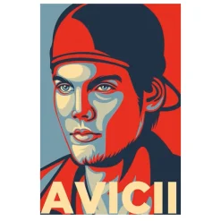 Avicii DJ Musician and Songwriter Paintings Printed on Canvas - Image 6