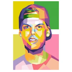 Avicii DJ Musician and Songwriter Paintings Printed on Canvas - Image 7
