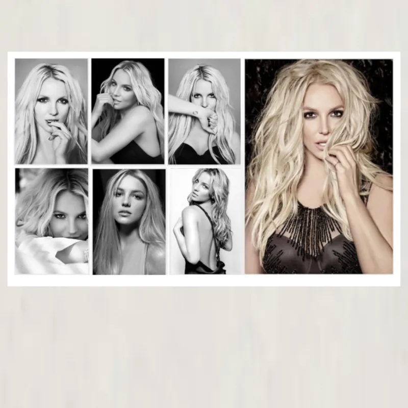 Britney Spears Wall Art Pictures Printed on Canvas