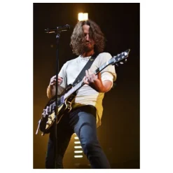 Vocal and Guitarist Chris Cornell Pictures Printed on Canvas - Image 2
