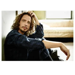 Vocal and Guitarist Chris Cornell Pictures Printed on Canvas - Image 15