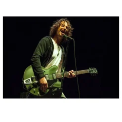 Vocal and Guitarist Chris Cornell Pictures Printed on Canvas - Image 20