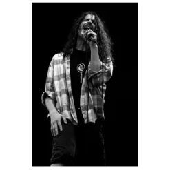 Vocal and Guitarist Chris Cornell Pictures Printed on Canvas - Image 3