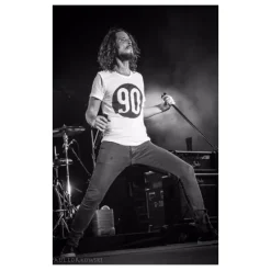 Vocal and Guitarist Chris Cornell Pictures Printed on Canvas - Image 5