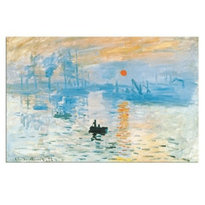 Claude Monet 1872 Sunrise
