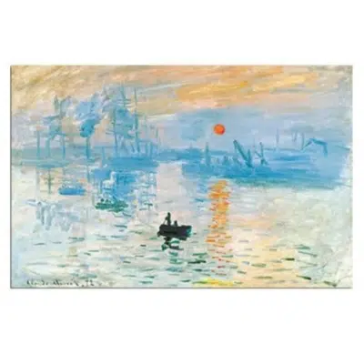 Claude Monet 1872 Sunrise