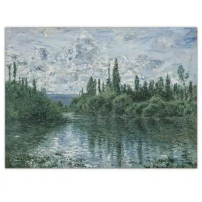 Claude Monet 1878 Arm of the Seine near Vetheuil