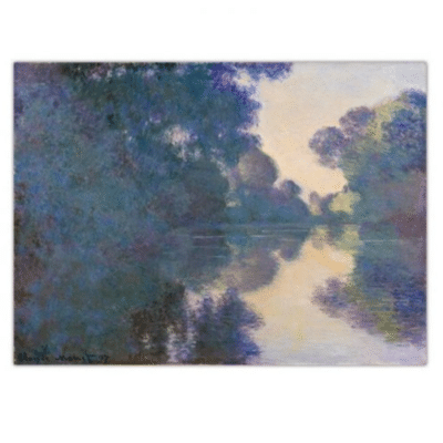 Claude Monet 1897 Morning on the Seine near Giverny
