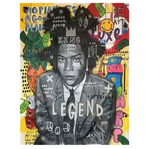 Colorful Abstract Graffiti Paintings Printed on Canvas - Image 6
