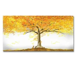 Colorful Tree Abstract Oil Paintings