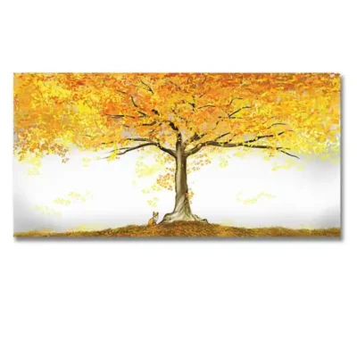 Colorful Tree Abstract Oil Paintings