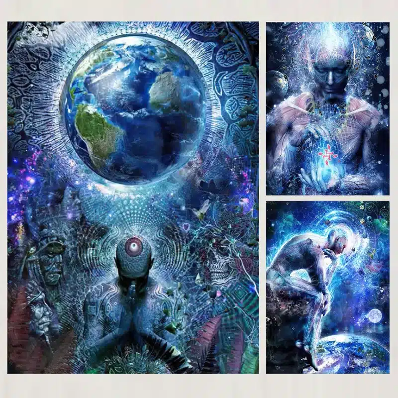 Earth Artworks by Cameron Gray Printed on Canvas