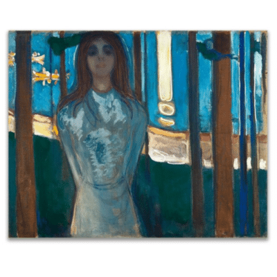 Edvard Munch 1896 The Voice Summer Night