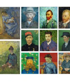 Famous Portraits by Van Gogh Paintings Printed on Canvas
