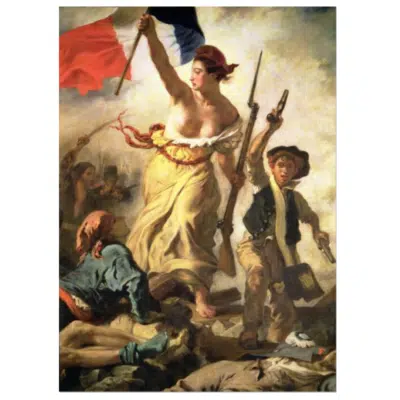 Ferdinand Victor Eugène Delacroix 1830 Liberty Leading the People
