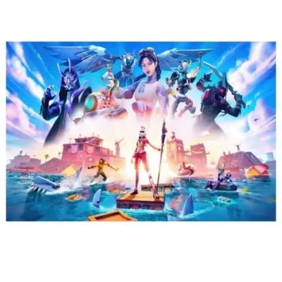 Fortnite Games Wall Art Paintings Printed on Canvas - Image 15