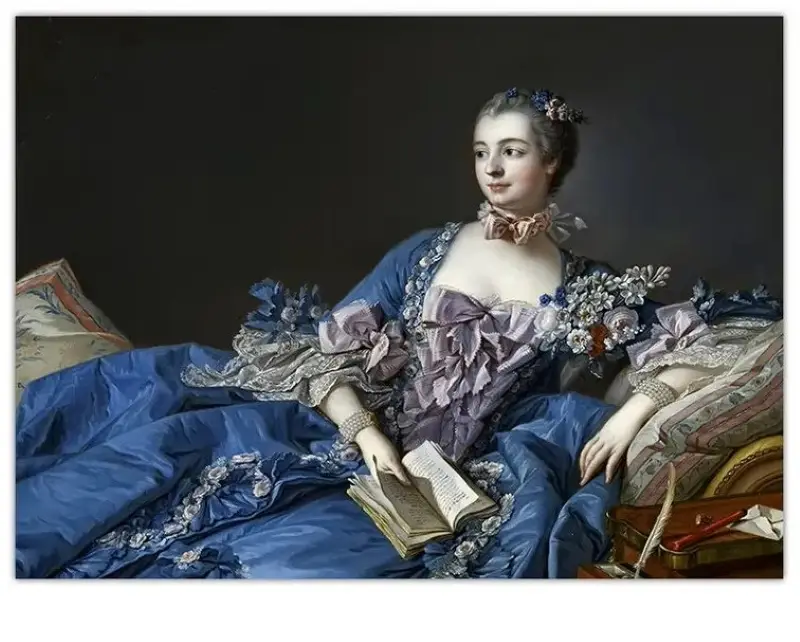 François Boucher 1756 Madame de Pompadour