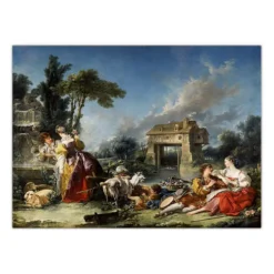 Paintings by François Boucher Printed on Canvas - Image 6