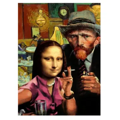 Funny Characters with Van Gogh 2