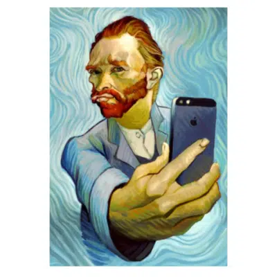 Funny Characters with Van Gogh 6